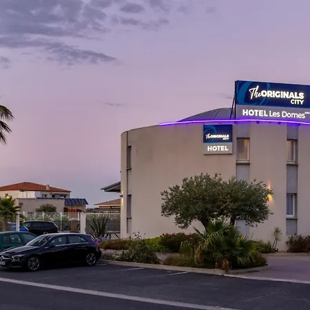 Hotel The Originals City, Les Domes, Sud Saleilles Perpignan